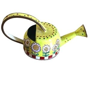 Mini Watering Can Empress Arts Ltd 1999 Enameled Brass